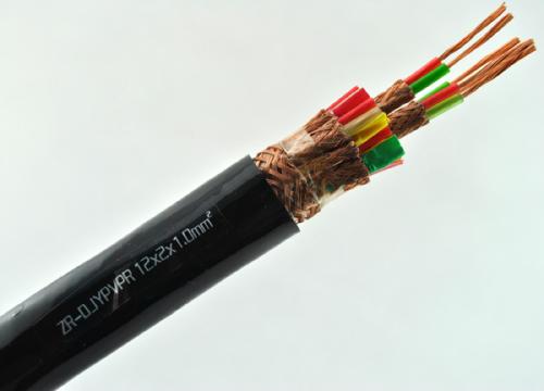 Low-smoke halogen-free flame retardant cable material